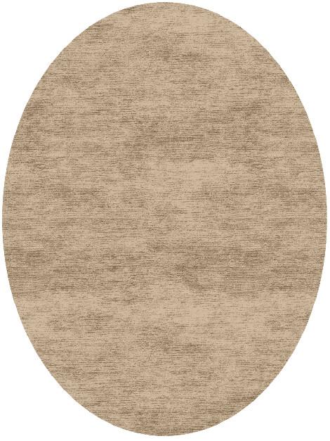 RA-AH09 Solid Colors Oval Hand Knotted Bamboo Silk Custom Rug by Rug Artisan