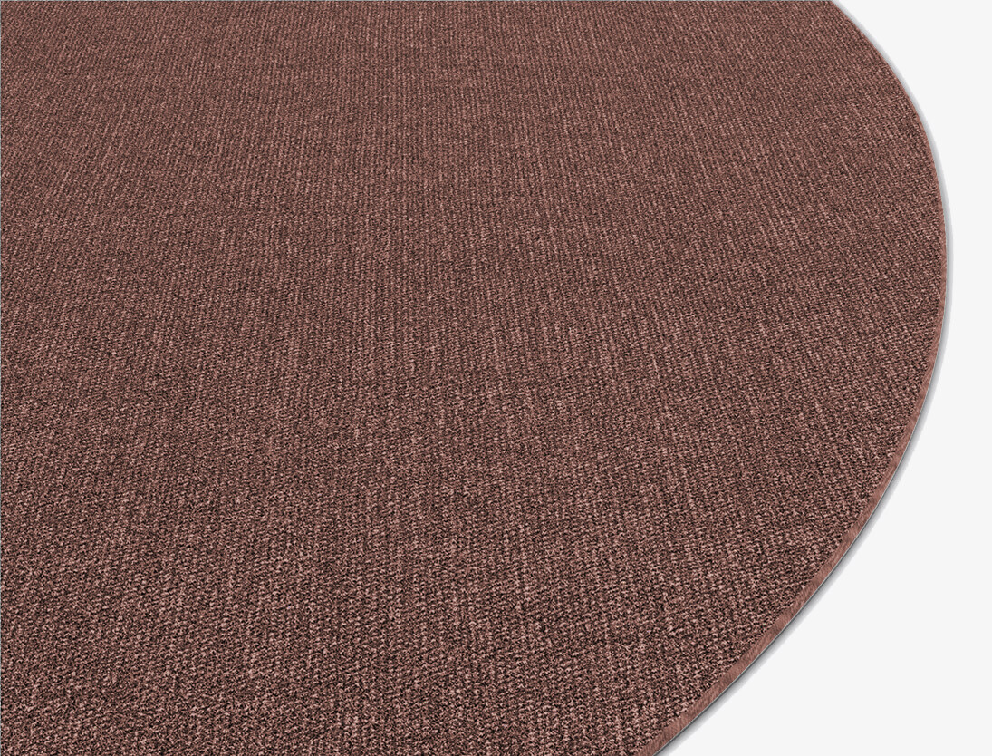 RA-AI03 Solid Colors Round Outdoor Recycled Yarn Custom Rug by Rug Artisan