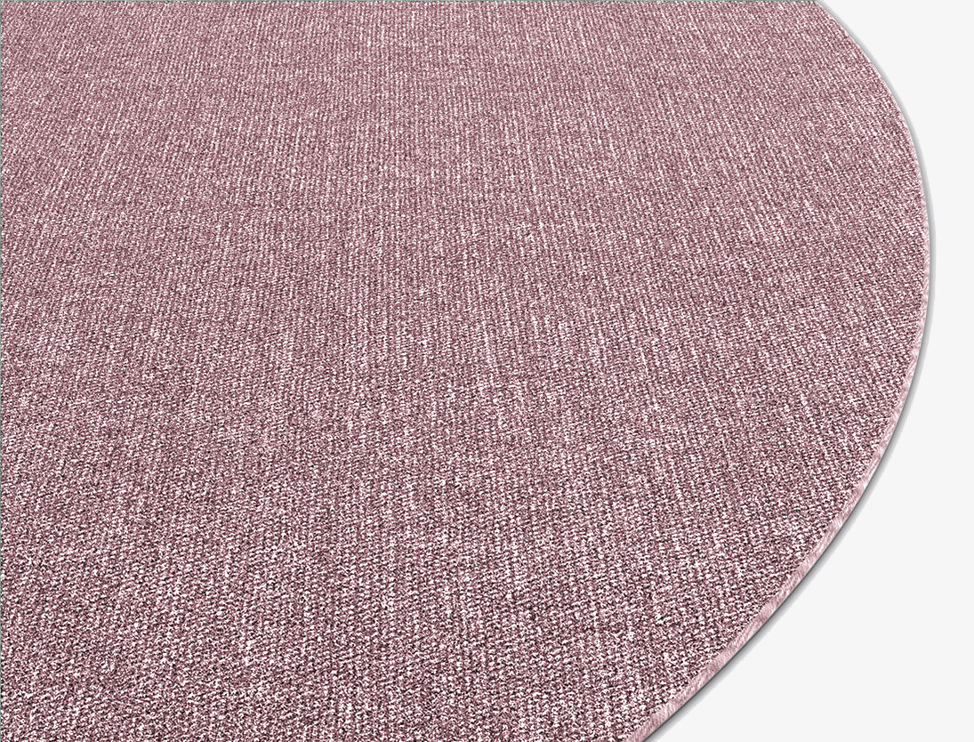 RA-AK08 Solid Colours Round Outdoor Recycled Yarn Custom Rug by Rug Artisan