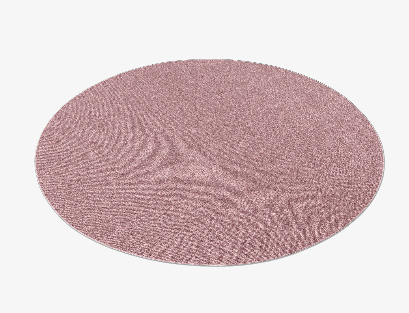RA-AK09 Solid Colours Round Outdoor Recycled Yarn Custom Rug by Rug Artisan
