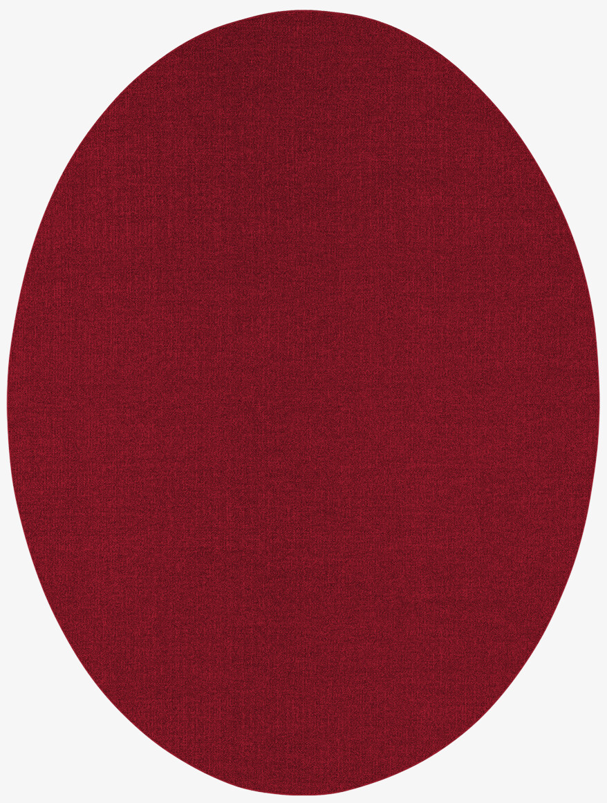 RA-AO01 Solid Colors Oval Flatweave New Zealand Wool Custom Rug by Rug Artisan