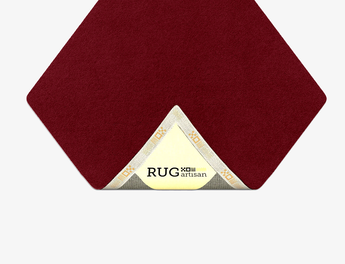 RA-AO01 Solid Colors Diamond Hand Tufted Pure Wool Custom Rug by Rug Artisan