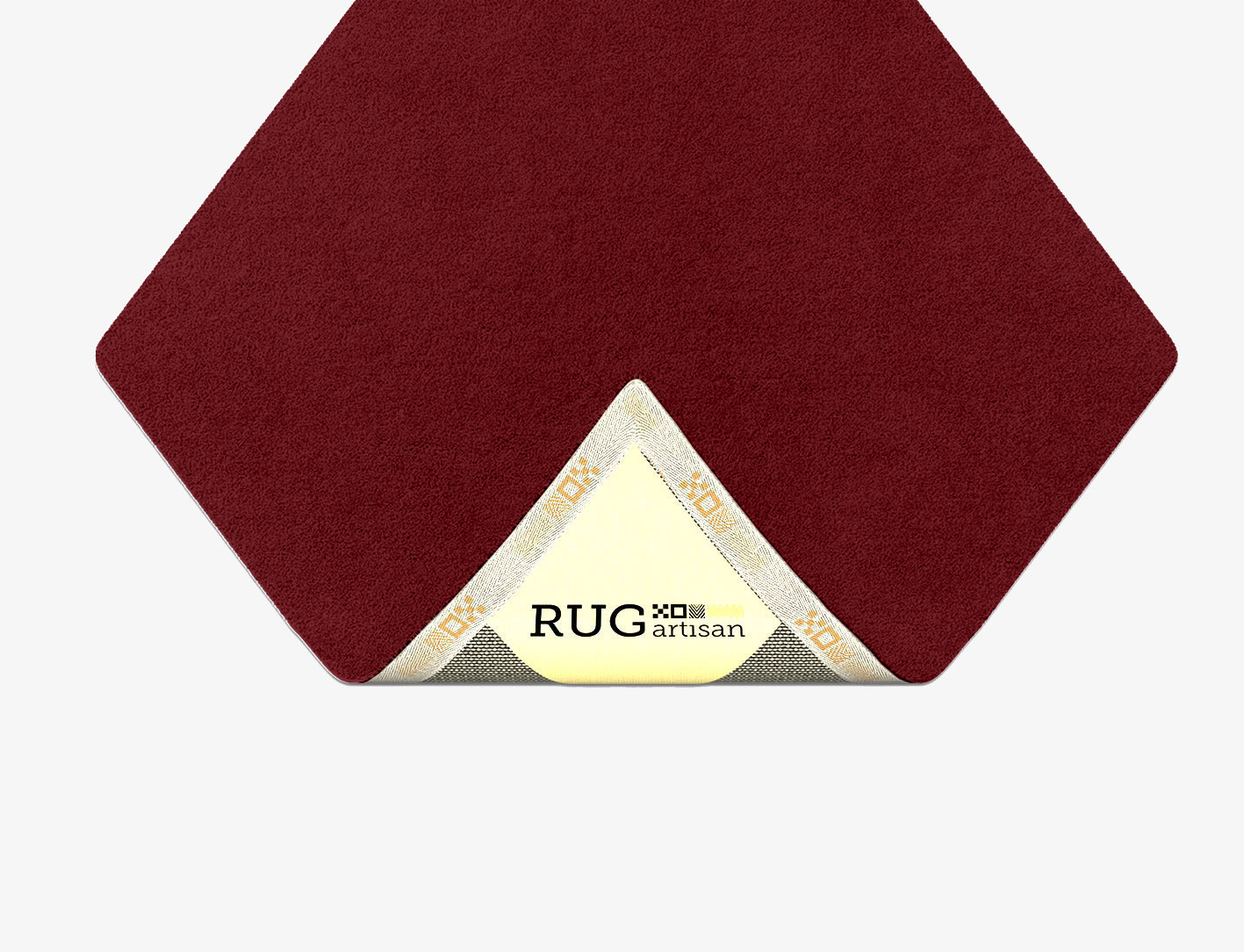 RA-AP01 Solid Colours Diamond Hand Tufted Pure Wool Custom Rug by Rug Artisan
