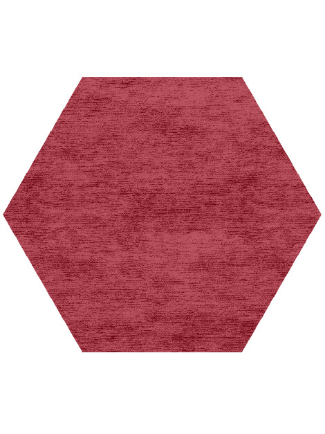 RA-AP06 Solid Colors Hexagon Hand Knotted Bamboo Silk Custom Rug by Rug Artisan