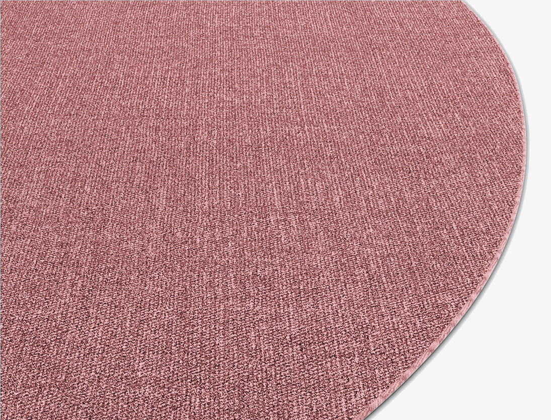 RA-AP08 Solid Colours Round Outdoor Recycled Yarn Custom Rug by Rug Artisan