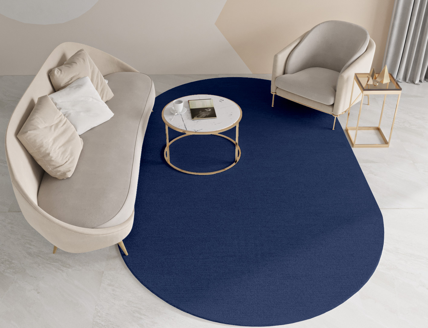 RA-BA07 Solid Colors Capsule Hand Tufted Pure Wool Custom Rug by Rug Artisan