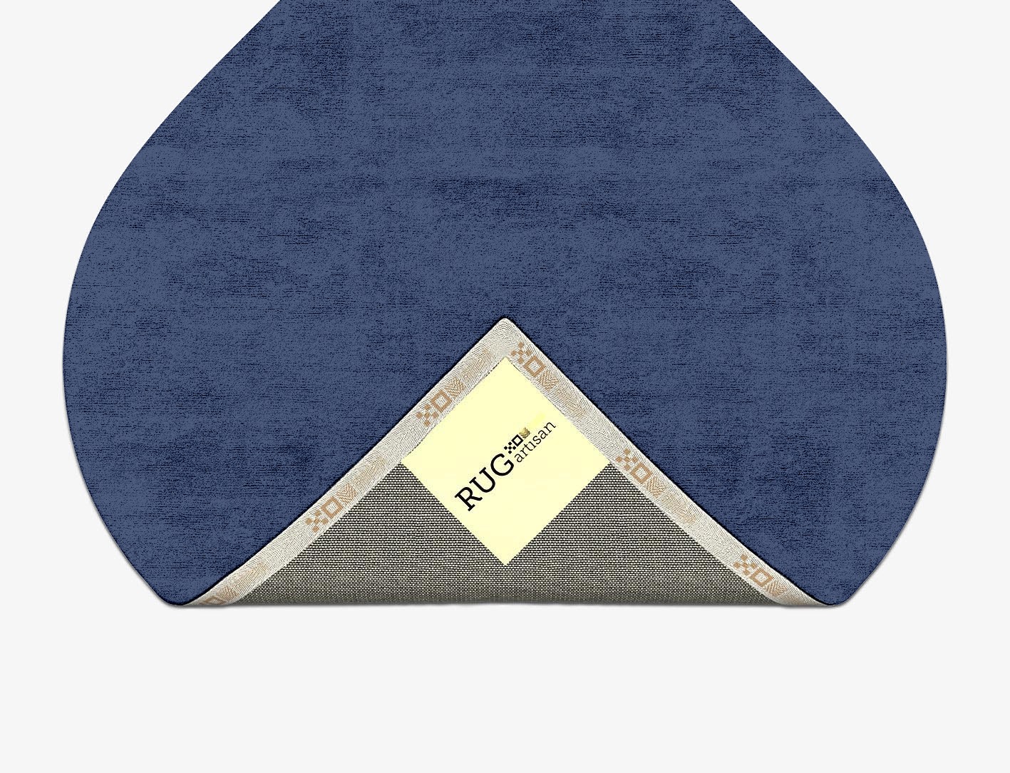 RA-BA07 Solid Colors Ogee Hand Tufted Bamboo Silk Custom Rug by Rug Artisan