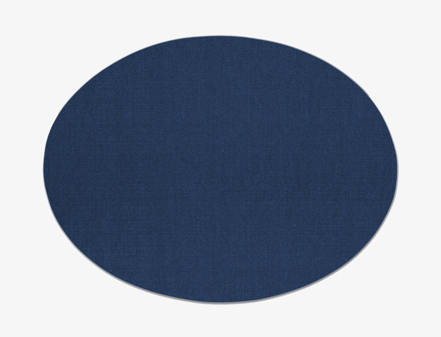 RA-BB04 Solid Colors Oval Flatweave New Zealand Wool Custom Rug by Rug Artisan