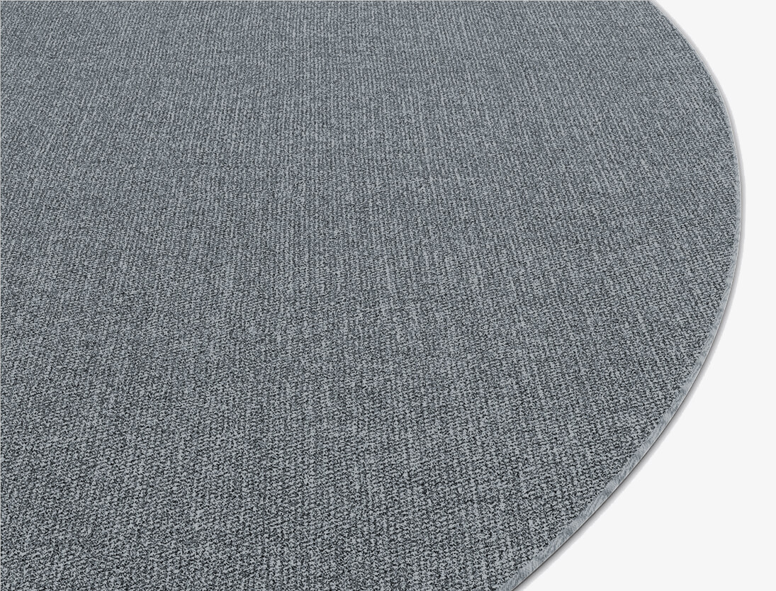 RA-BC09 Solid Colours Oval Flatweave New Zealand Wool Custom Rug by Rug Artisan