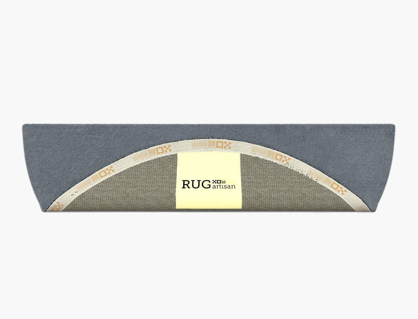 RA-BC09 Solid Colours Halfmoon Hand Tufted Pure Wool Custom Rug by Rug Artisan