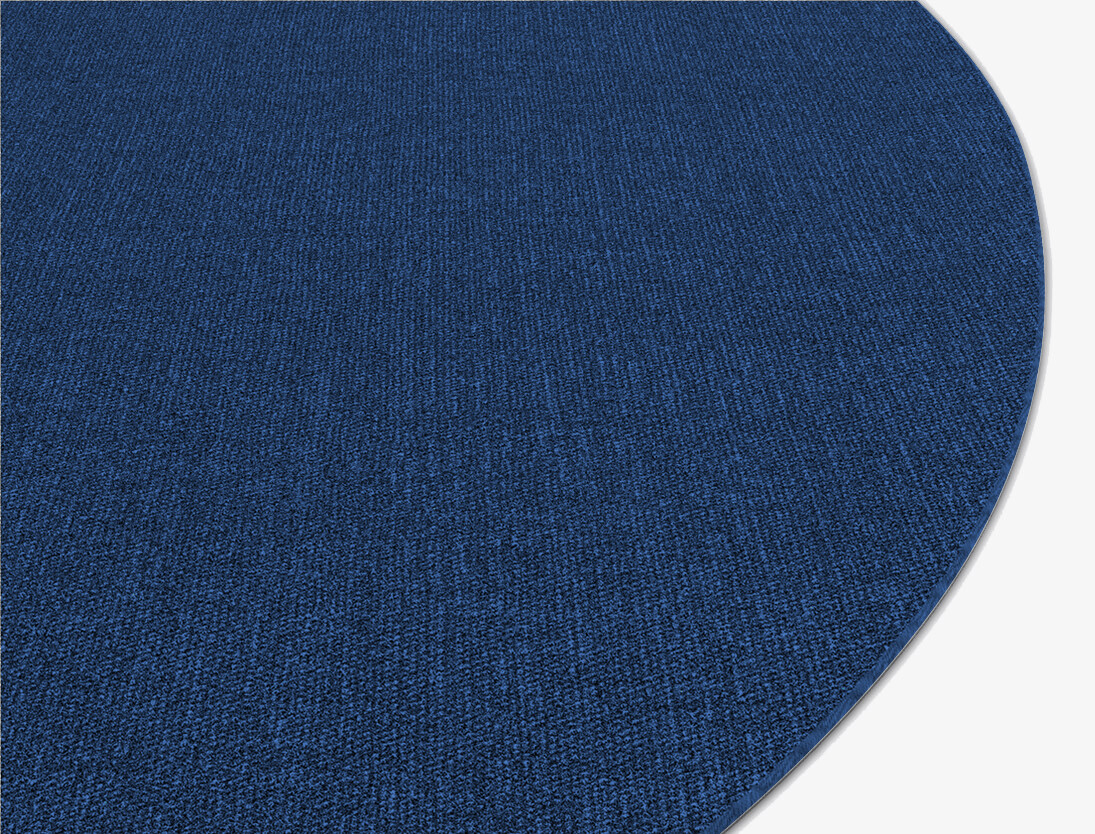 RA-BD04 Solid Colors Round Flatweave New Zealand Wool Custom Rug by Rug Artisan
