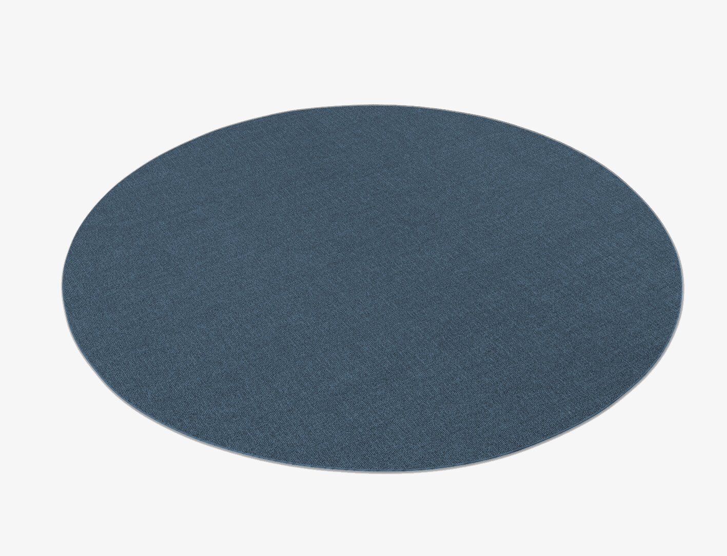 RA-BD09 Solid Colors Round Outdoor Recycled Yarn Custom Rug by Rug Artisan