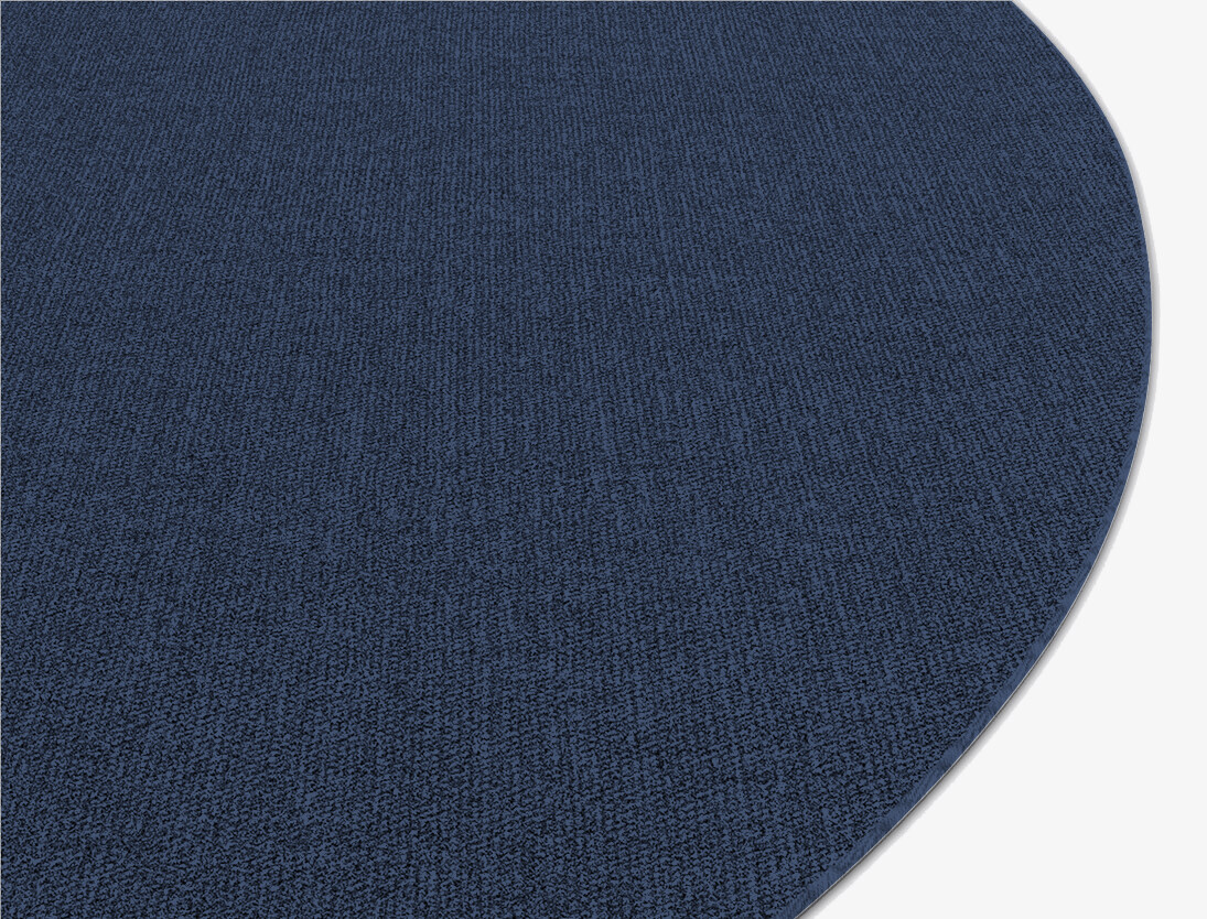 RA-BE05 Solid Colors Round Flatweave New Zealand Wool Custom Rug by Rug Artisan