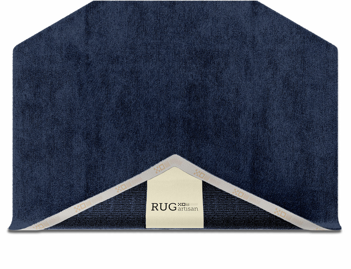 RA-BE05 Solid Colors Hexagon Hand Knotted Bamboo Silk Custom Rug by Rug Artisan
