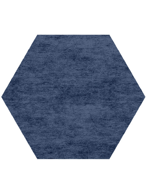 RA-BE06 Solid Colors Hexagon Hand Knotted Bamboo Silk Custom Rug by Rug Artisan