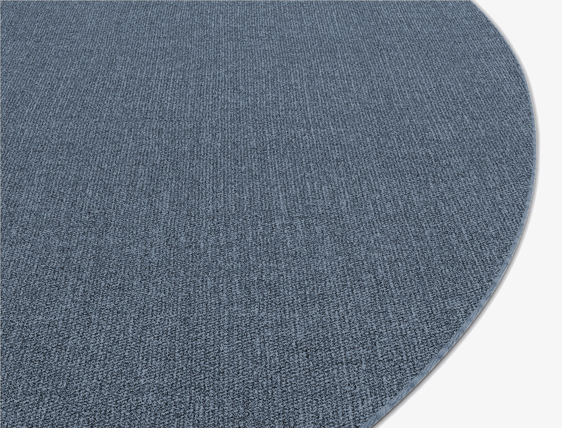 RA-BF05 Solid Colors Oval Flatweave New Zealand Wool Custom Rug by Rug Artisan