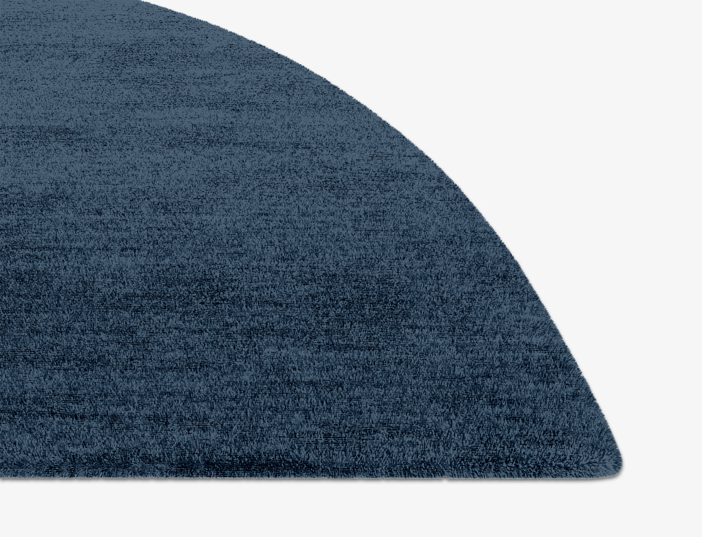 RA-BG04 Solid Colors Halfmoon Hand Knotted Bamboo Silk Custom Rug by Rug Artisan