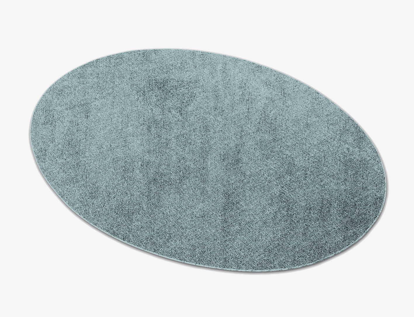RA-BG09 Solid Colors Oval Flatweave Bamboo Silk Custom Rug by Rug Artisan
