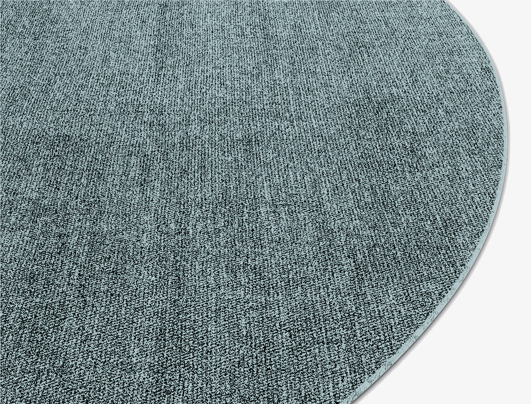 RA-BG09 Solid Colors Oval Flatweave Bamboo Silk Custom Rug by Rug Artisan