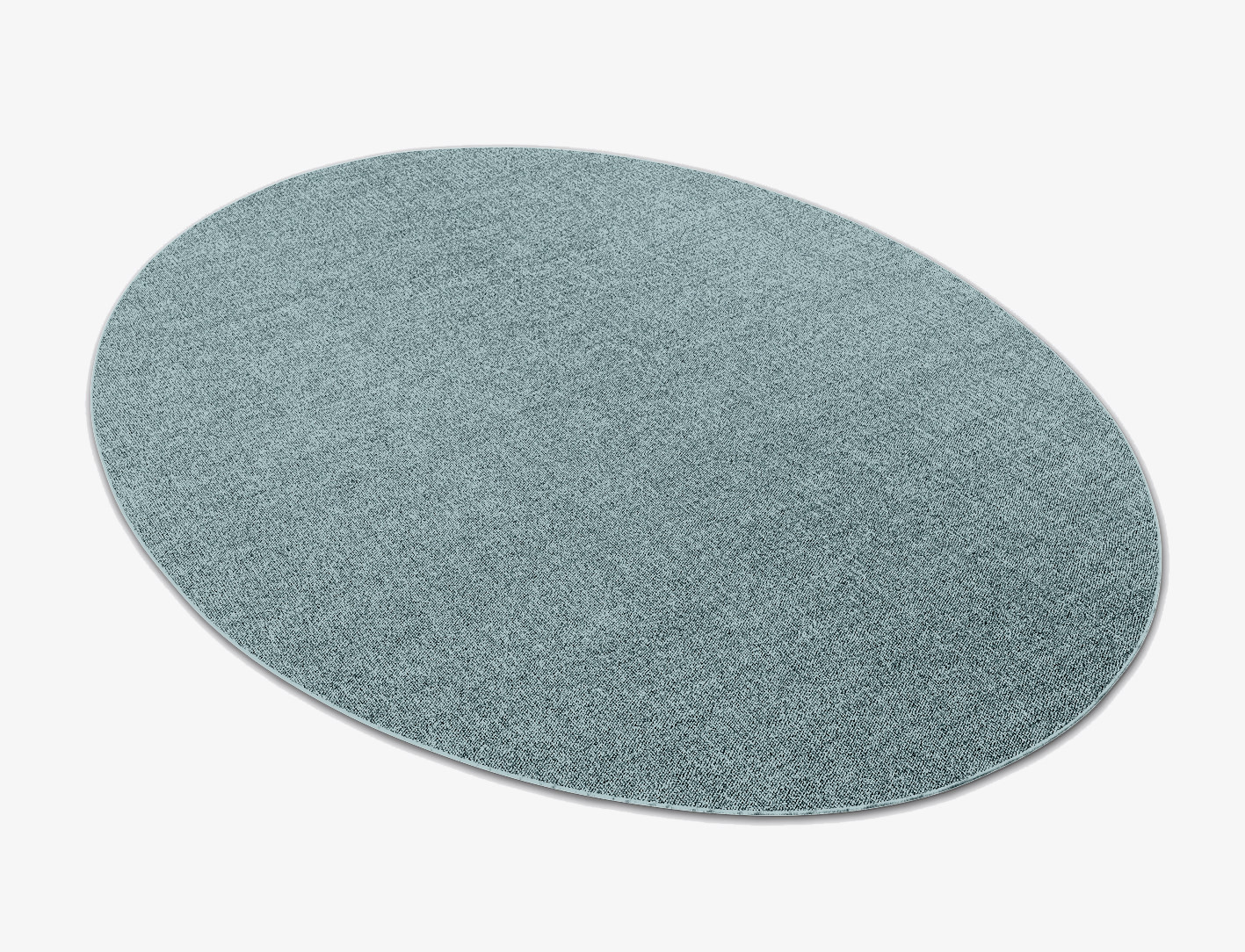 RA-BG09 Solid Colors Oval Flatweave New Zealand Wool Custom Rug by Rug Artisan