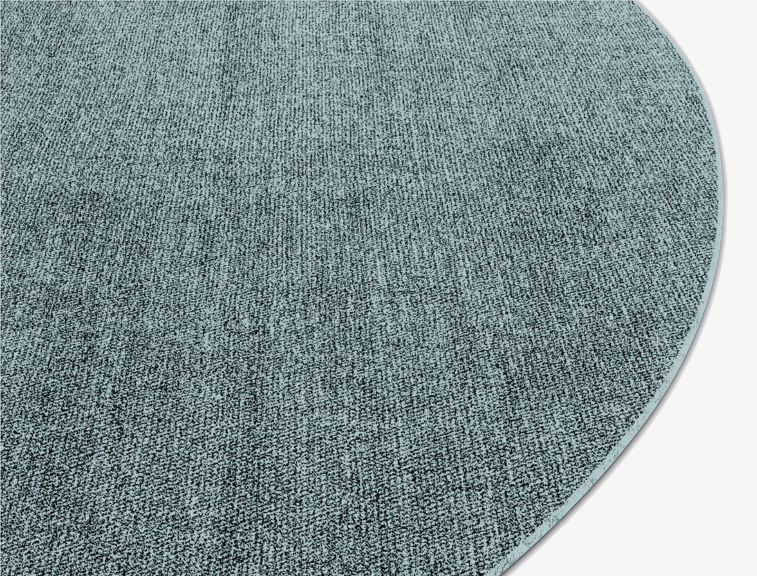 RA-BG09 Solid Colors Round Flatweave Bamboo Silk Custom Rug by Rug Artisan