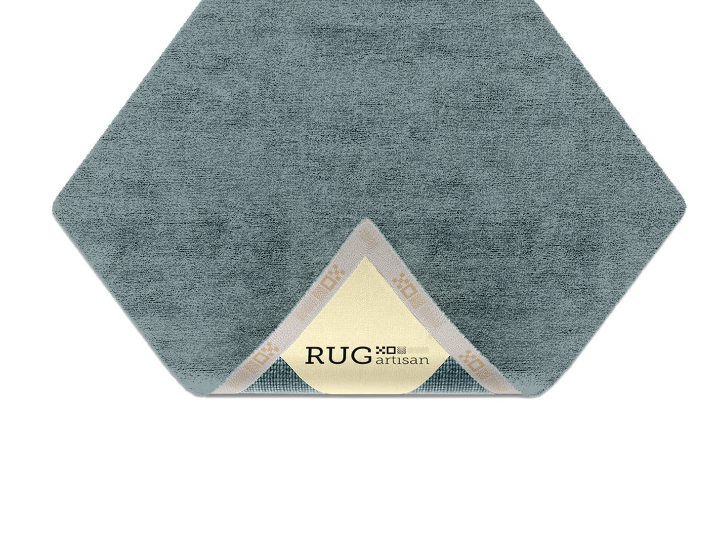 RA-BG09 Solid Colors Diamond Hand Knotted Bamboo Silk Custom Rug by Rug Artisan