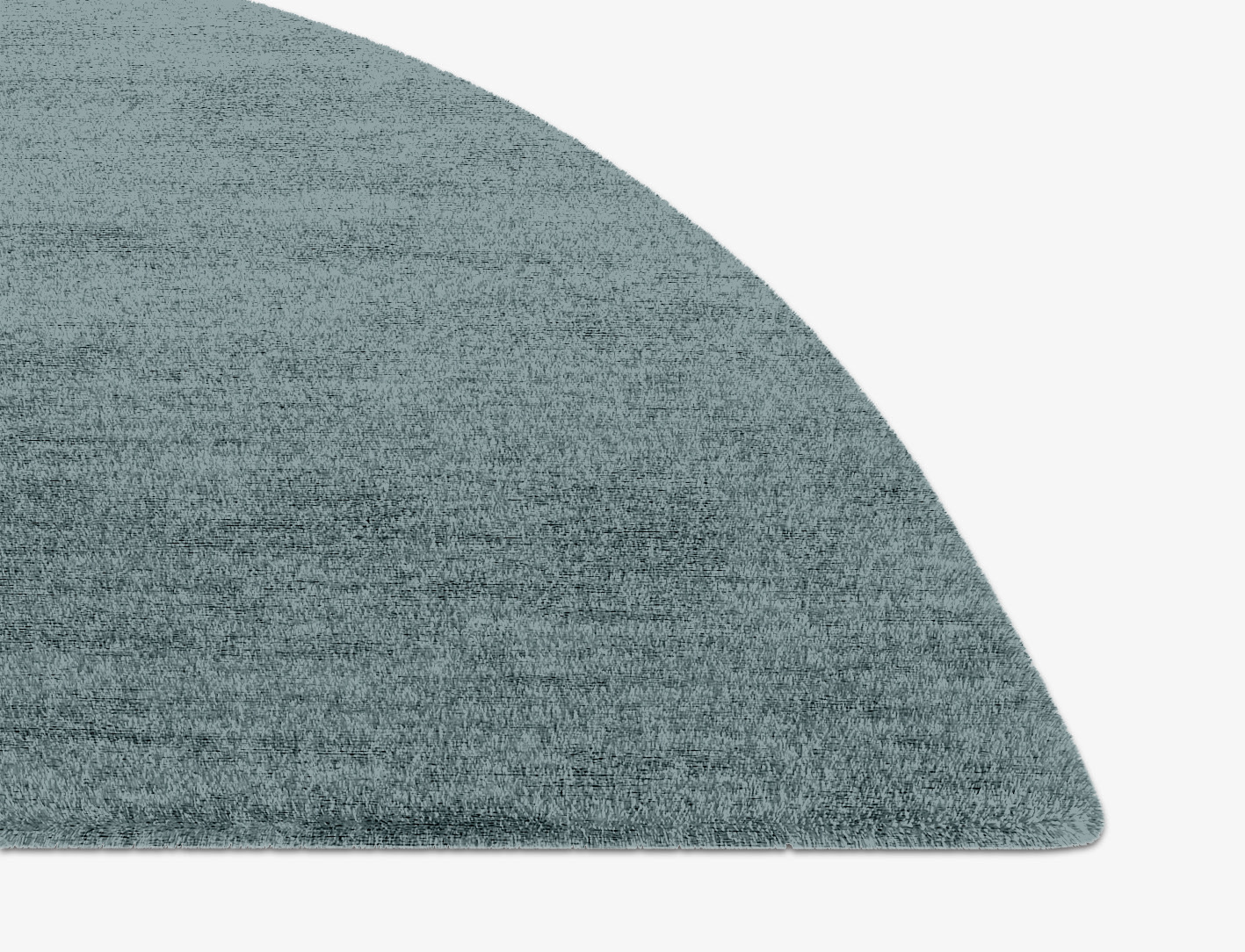 RA-BG09 Solid Colors Halfmoon Hand Knotted Bamboo Silk Custom Rug by Rug Artisan