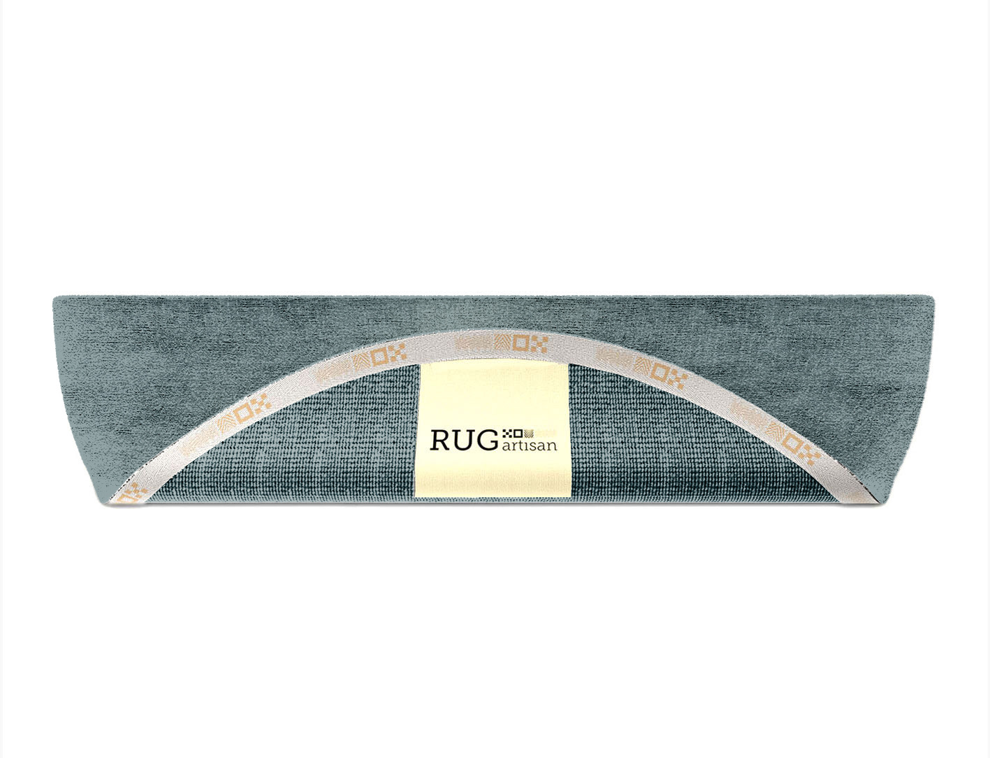 RA-BG09 Solid Colors Halfmoon Hand Knotted Bamboo Silk Custom Rug by Rug Artisan