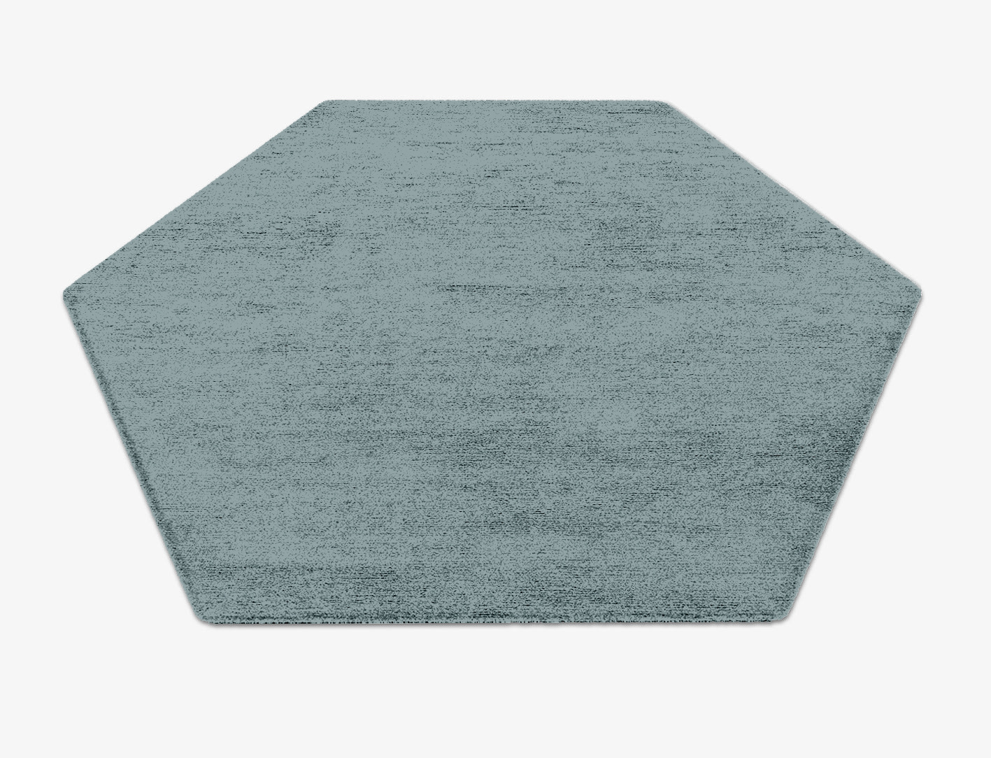 RA-BG09 Solid Colors Hexagon Hand Knotted Bamboo Silk Custom Rug by Rug Artisan