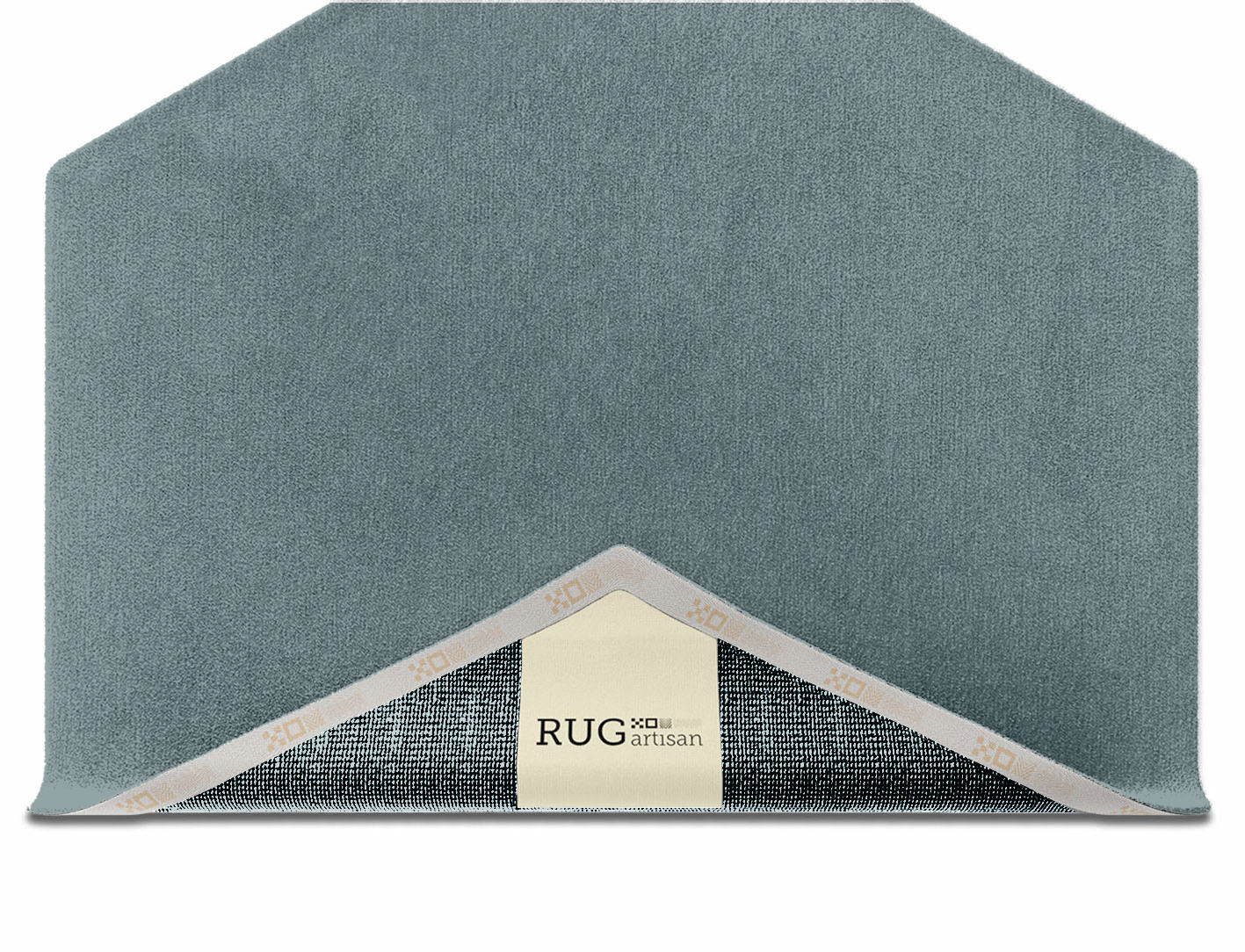 RA-BG09 Solid Colors Hexagon Hand Knotted Tibetan Wool Custom Rug by Rug Artisan