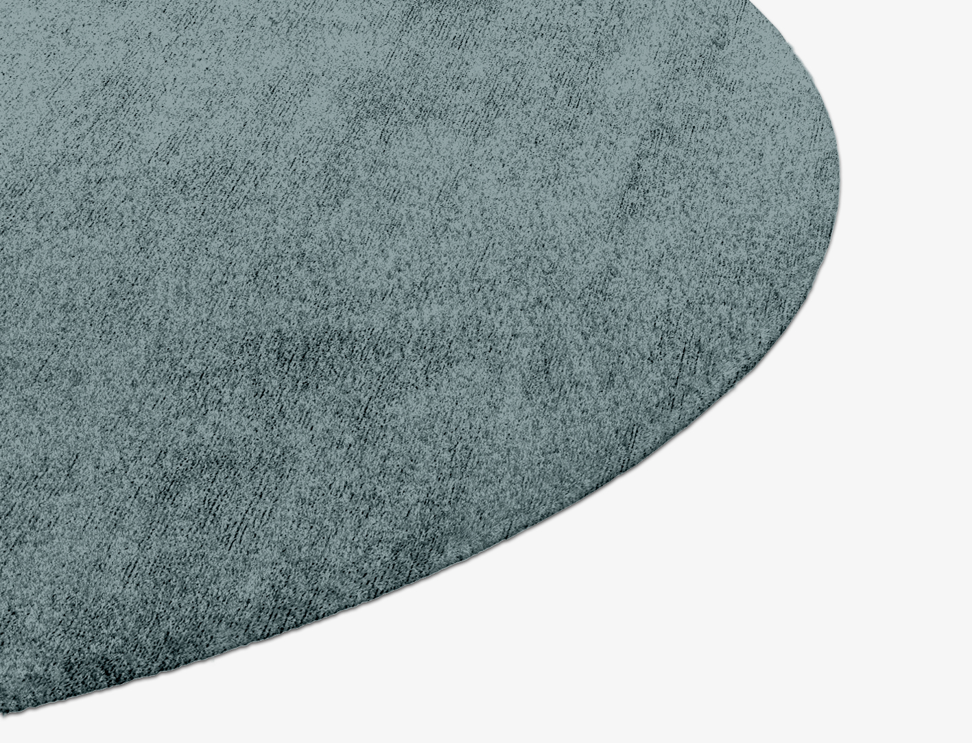 RA-BG09 Solid Colors Round Hand Knotted Bamboo Silk Custom Rug by Rug Artisan