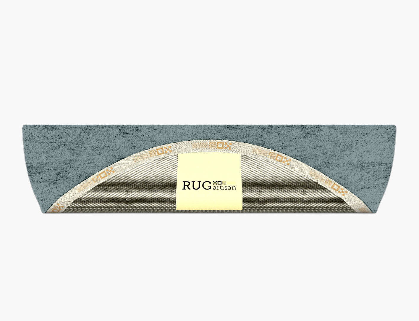 RA-BG09 Solid Colors Halfmoon Hand Tufted Bamboo Silk Custom Rug by Rug Artisan