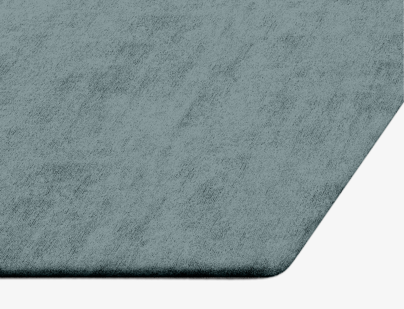 RA-BG09 Solid Colors Hexagon Hand Tufted Bamboo Silk Custom Rug by Rug Artisan