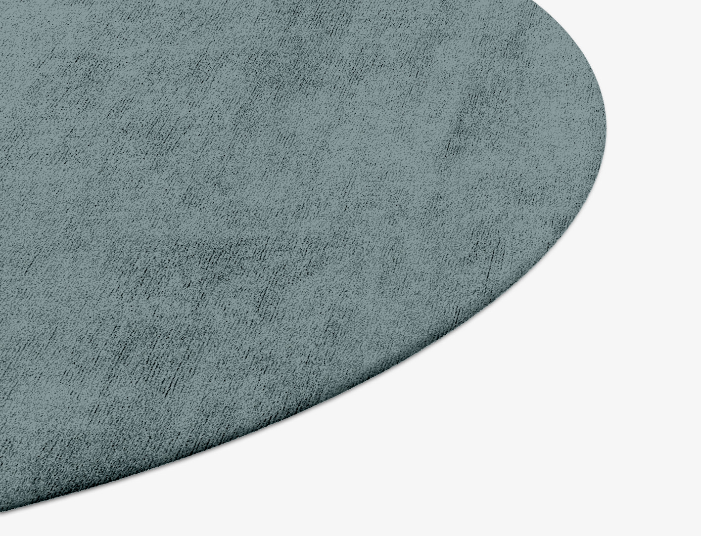 RA-BG09 Solid Colors Round Hand Tufted Bamboo Silk Custom Rug by Rug Artisan