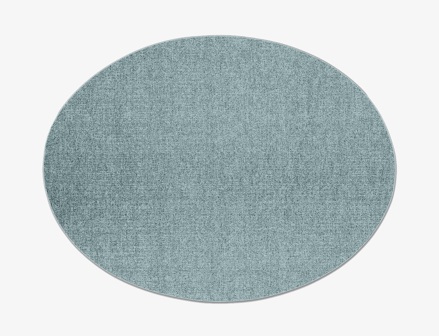 RA-BG09 Solid Colors Oval Outdoor Recycled Yarn Custom Rug by Rug Artisan