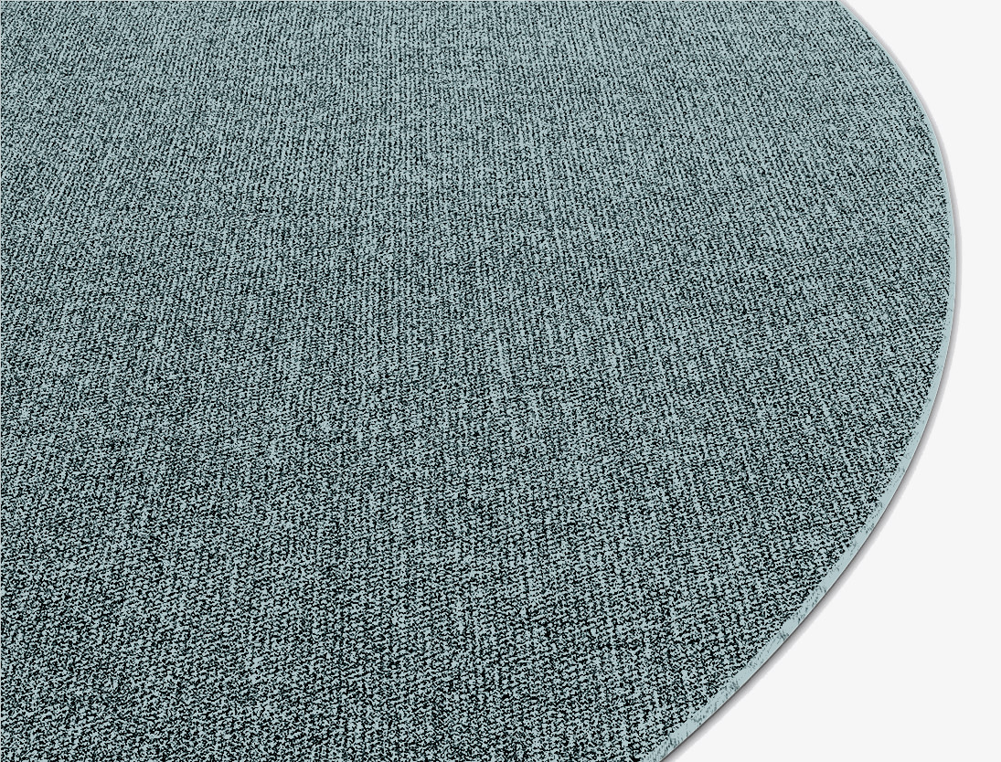 RA-BG09 Solid Colors Oval Outdoor Recycled Yarn Custom Rug by Rug Artisan