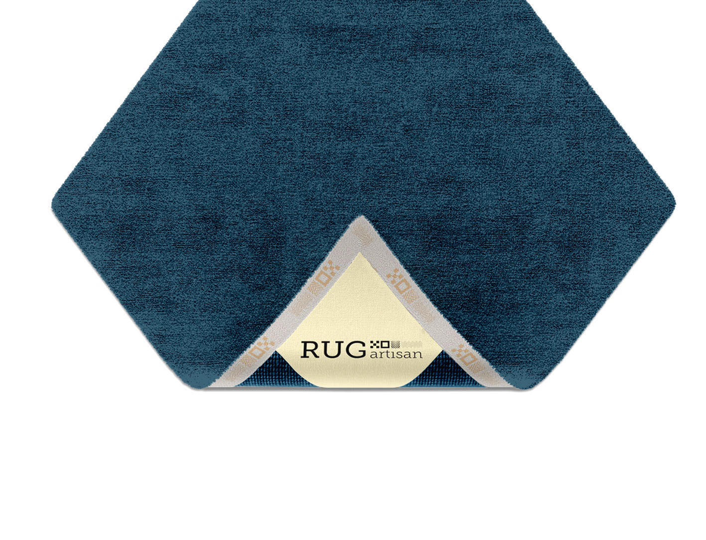 RA-BI02 Solid Colors Diamond Hand Knotted Bamboo Silk Custom Rug by Rug Artisan