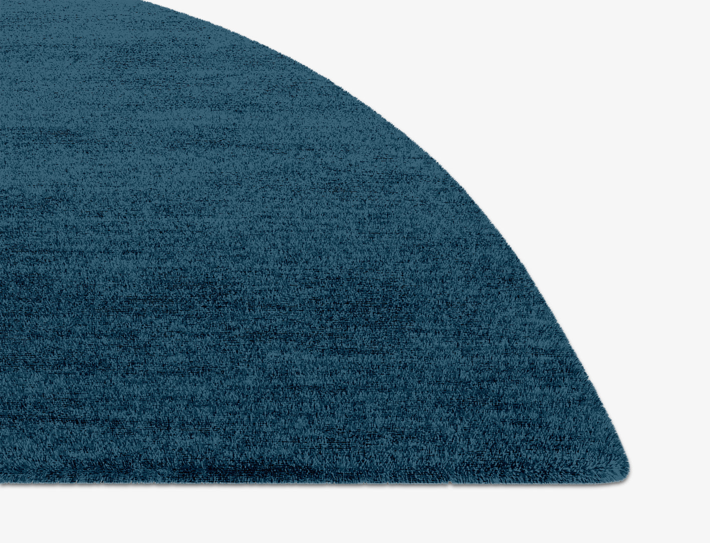 RA-BI02 Solid Colors Halfmoon Hand Knotted Bamboo Silk Custom Rug by Rug Artisan