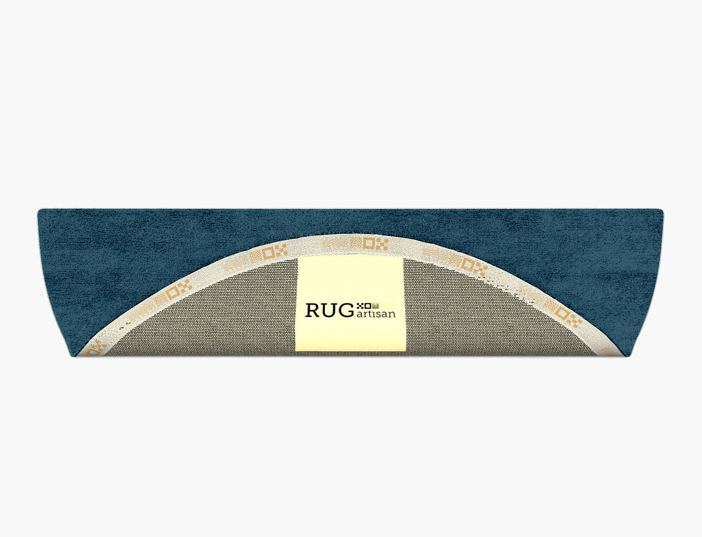 RA-BI02 Solid Colors Halfmoon Hand Tufted Bamboo Silk Custom Rug by Rug Artisan