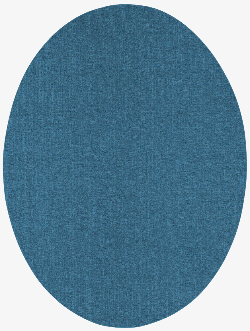 RA-BI04 Solid Colors Oval Flatweave New Zealand Wool Custom Rug by Rug Artisan