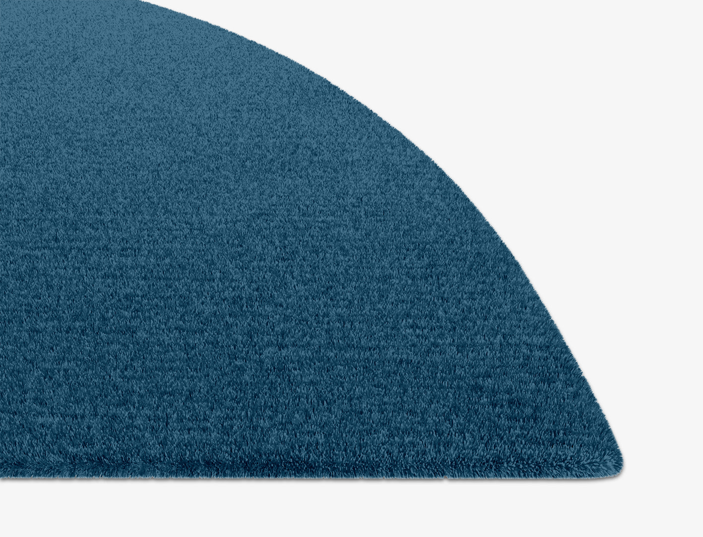 RA-BI04 Solid Colors Halfmoon Hand Knotted Tibetan Wool Custom Rug by Rug Artisan
