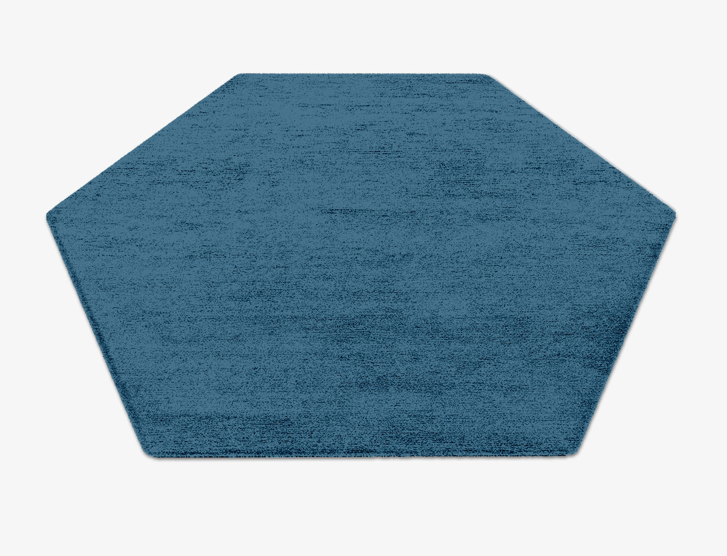 RA-BI04 Solid Colors Hexagon Hand Knotted Bamboo Silk Custom Rug by Rug Artisan
