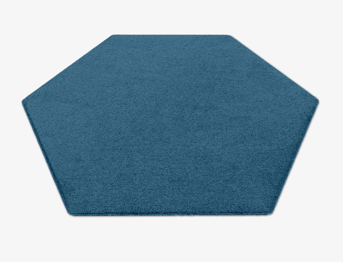 RA-BI04 Solid Colors Hexagon Hand Knotted Tibetan Wool Custom Rug by Rug Artisan