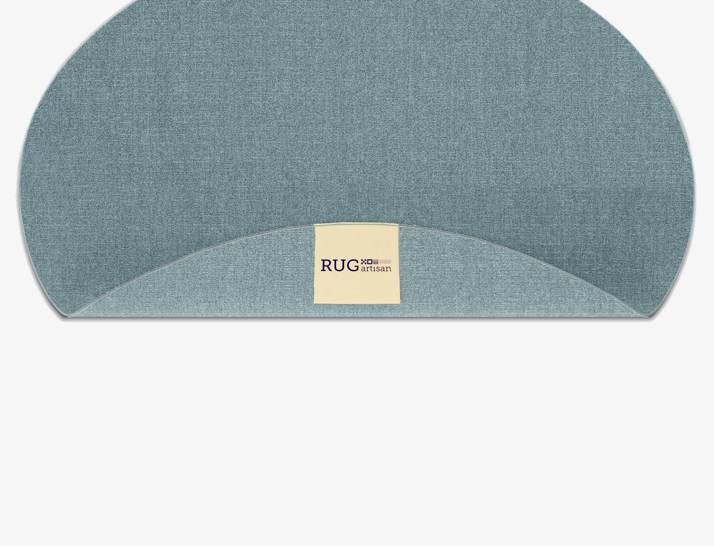 RA-BI09 Solid Colors Oval Flatweave New Zealand Wool Custom Rug by Rug Artisan