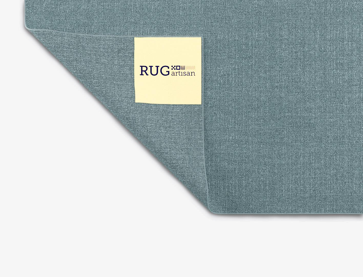 RA-BI09 Solid Colors Square Outdoor Recycled Yarn Custom Rug by Rug Artisan