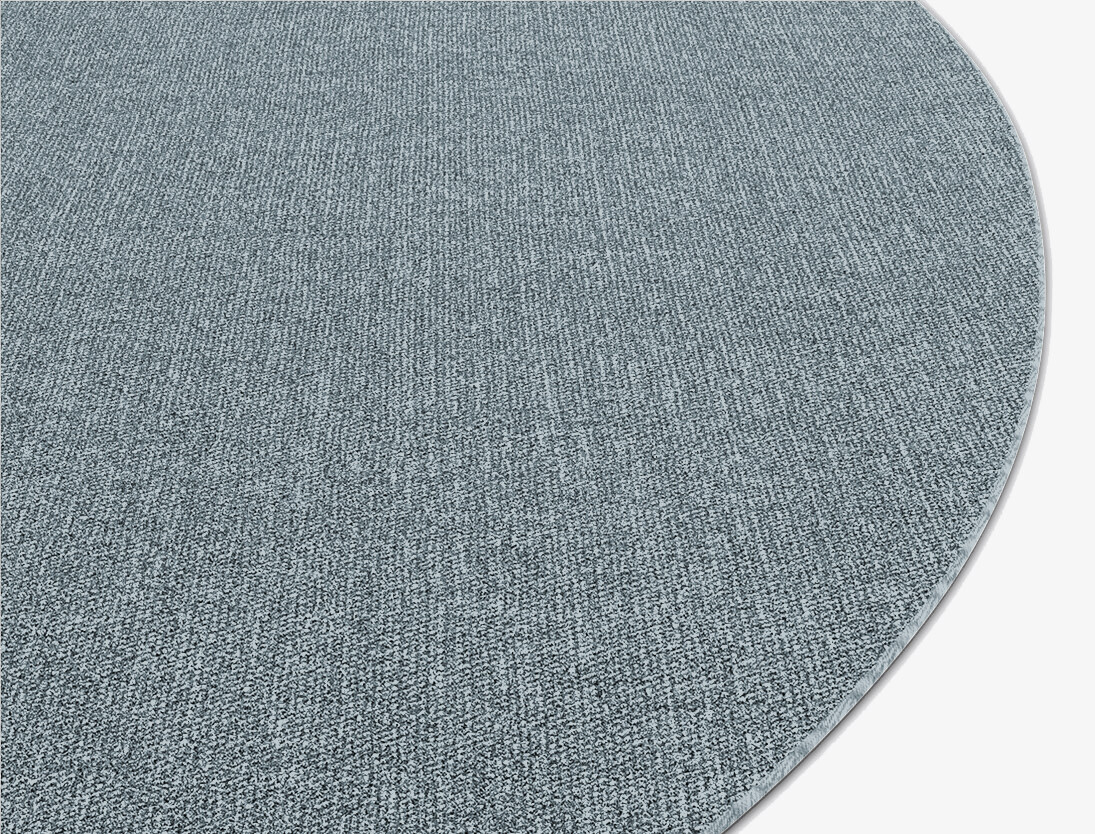 RA-BJ10 Solid Colors Oval Outdoor Recycled Yarn Custom Rug by Rug Artisan