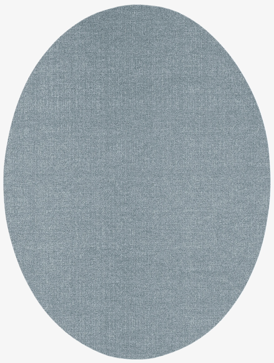RA-BJ10 Solid Colours Oval Outdoor Recycled Yarn Custom Rug by Rug Artisan