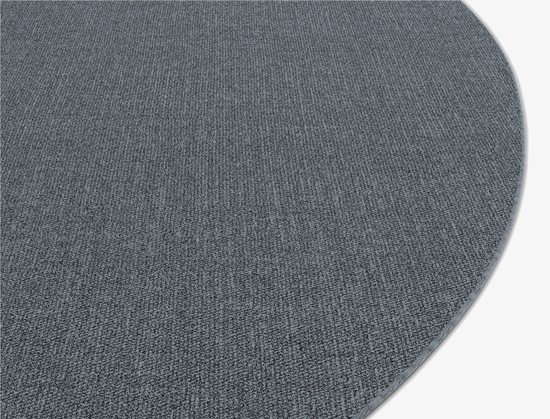 RA-BN06 Solid Colors Oval Flatweave New Zealand Wool Custom Rug by Rug Artisan