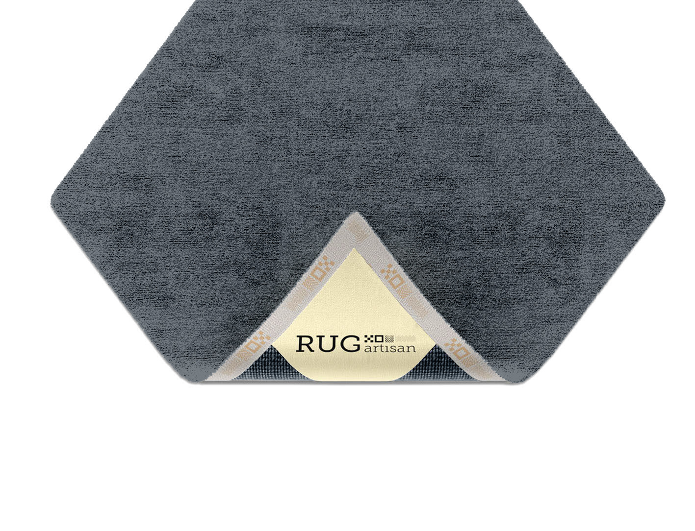 RA-BN06 Solid Colors Diamond Hand Knotted Bamboo Silk Custom Rug by Rug Artisan