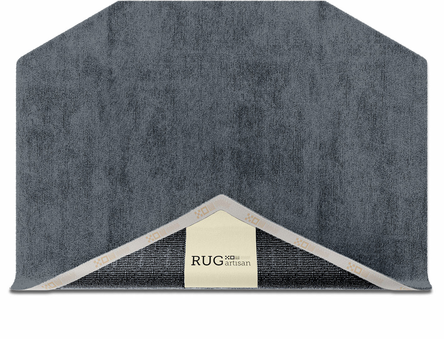RA-BN06 Solid Colors Hexagon Hand Knotted Bamboo Silk Custom Rug by Rug Artisan